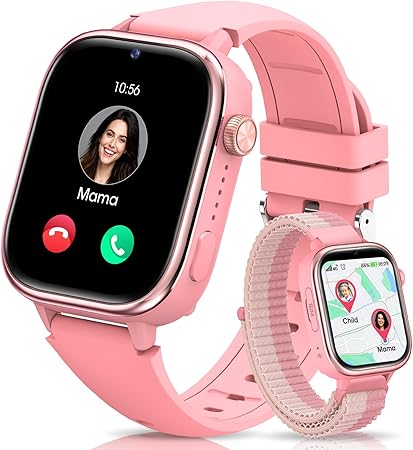4G Reloj Inteligente Niña, Smartwatch Niños con GPS