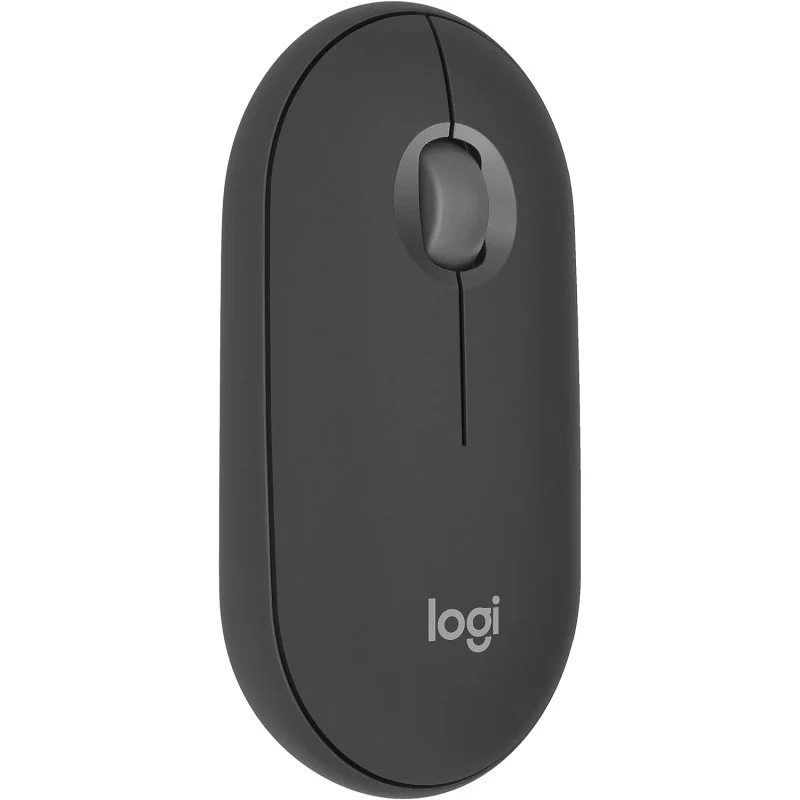 Logitech Pebble Mouse 2 M350s Ratón Bluetooth Clics Discretos Windows, macOS, iPadOS, Android, ChromeOS