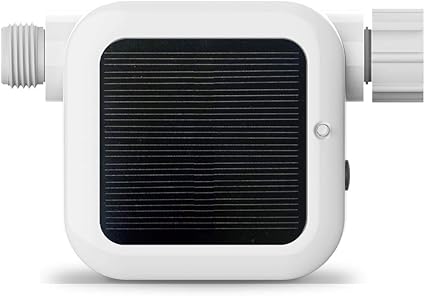 Netro Pixie - Temporizador Inteligente para Grifo de Manguera, conexión WiFi, energía Solar, detecta el Tiempo atmosférico