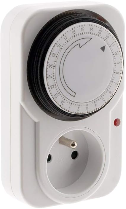 Inotech Programmers, 1 Programador Diario mecánico Temporizador 3680 W MAX