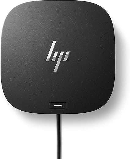 HP Adaptador USB-C Dock G5-8 en 1 para portátiles, PC y portátiles habilitados para USB-C y Thunderbolt. Cable único para Carga, Redes o transferencias de Datos. Ideal para gestión Segura y remota