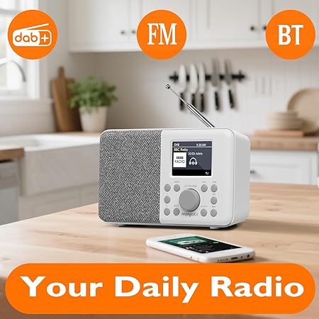 MD3 Portatile Dab/Dab+ y FM Radio Digital Portátil