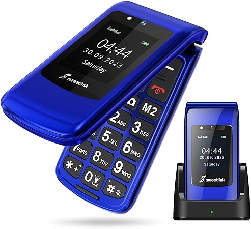 SweetLink F2 Plus Teléfono Móvil para Personas Mayores
